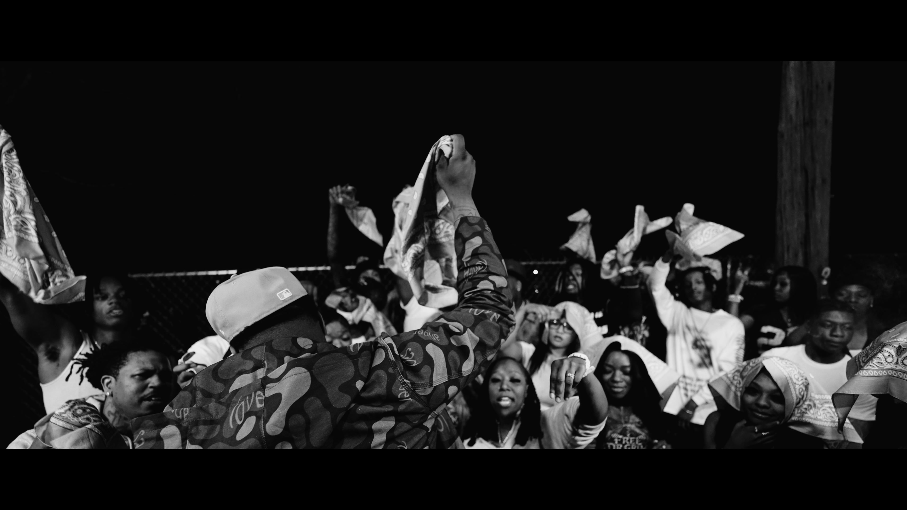 Grey Fam crowd in motion